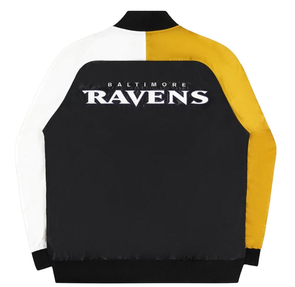 Custom New Baseball Print Men's Jackets Winter The Offensive Full Oem Embroidery Satin Full Snap Jacket 